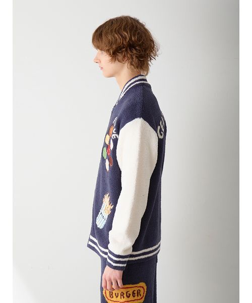 gelato pique（ジェラートピケ）の「【ヒラノトシユキ】【HOMME】パウダージャガードブルゾン（ルームウェア/パジャマ・メンズ・レッド/ネイビー・M/L）」の8枚目の写真