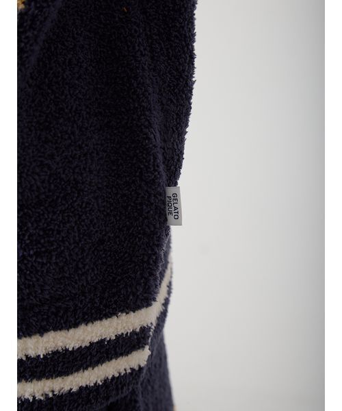 gelato pique（ジェラートピケ）の「【ヒラノトシユキ】【HOMME】パウダージャガードブルゾン（ルームウェア/パジャマ・メンズ・レッド/ネイビー・M/L）」の14枚目の写真