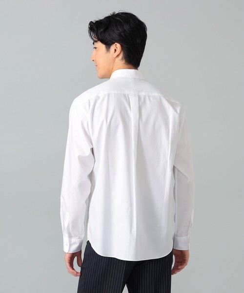 QUATTROCCHI（クアトロッキ）の「QUATTROCCHI / ソリッド シグネチャー シャツ（シャツ/ブラウス・メンズ・ホワイト/ベージュ・SMALL/MEDIUM/LARGE）」の11枚目の写真