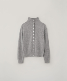 BLANKROOM HER（ブランクルームウーマン）の「ハイネックボタンカーディガン_SILVER GRAY（カーディガン/ボレロ）」