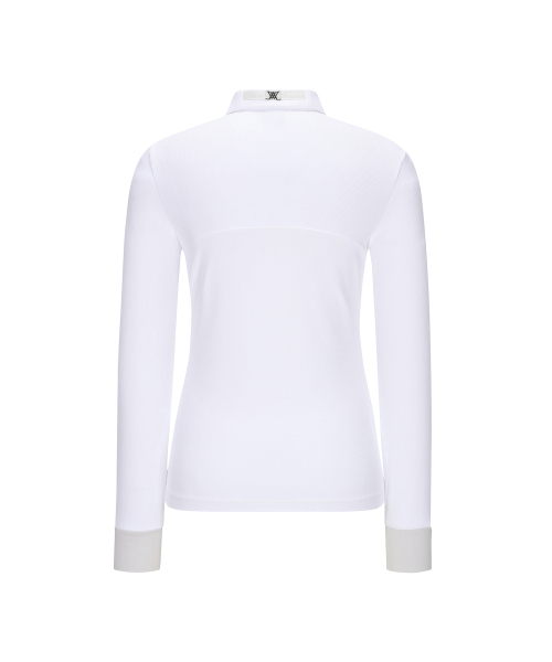 ANEW GOLF（アニューゴルフ）の「W BACK INCISION POINT L/TS_OW（ポロシャツ・レディース・その他・MEDIUM/LARGE/X-SMALL/SMALL）」の2枚目の写真