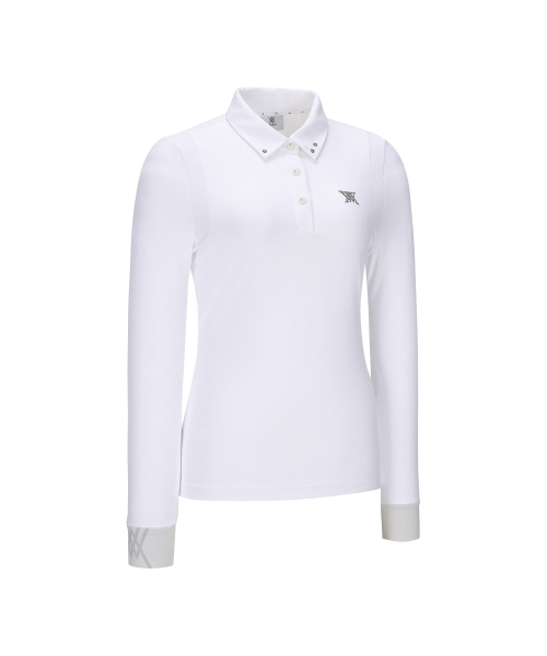 ANEW GOLF（アニューゴルフ）の「W BACK INCISION POINT L/TS_OW（ポロシャツ・レディース・その他・MEDIUM/LARGE/X-SMALL/SMALL）」の4枚目の写真