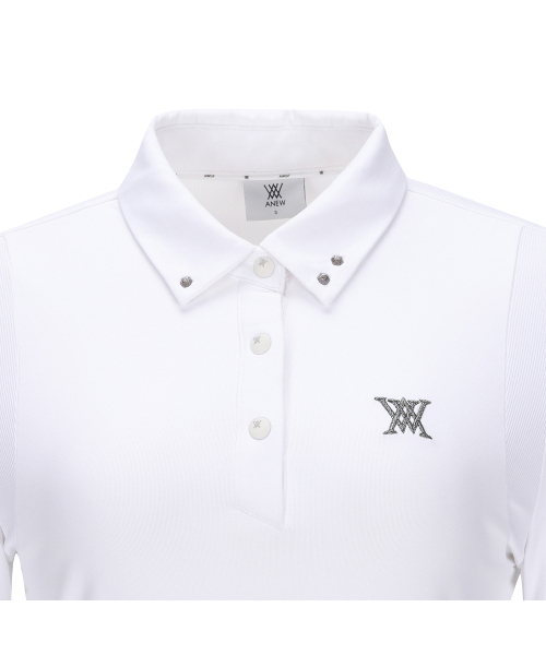 ANEW GOLF（アニューゴルフ）の「W BACK INCISION POINT L/TS_OW（ポロシャツ・レディース・その他・MEDIUM/LARGE/X-SMALL/SMALL）」の5枚目の写真