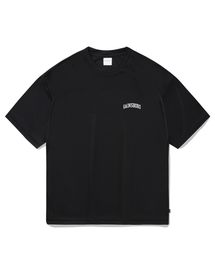 クールモア スモールアーチロゴTシャツ_ブラック