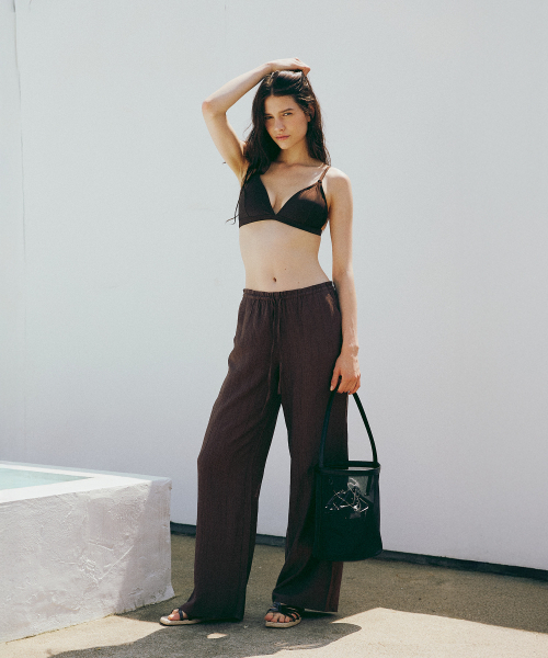 MOREMORR（モアモル）の「ONDE BAG メッシュバッグ black（ショルダーバッグ・レディース・ブラック・FREE）」の4枚目の写真