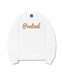 DURT（ ）の「PRETZEL LONG SLEEVE TEE (WHITE)（Tシャツ/カットソー）」