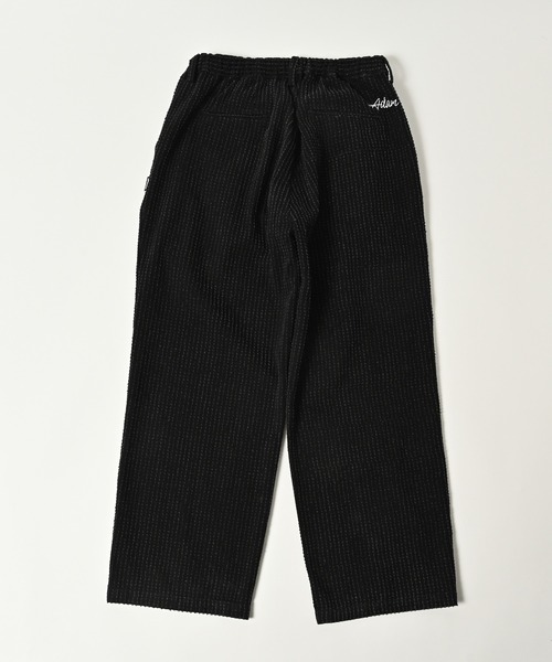 ADAM PATEK(アダムパテック)の「【ADAMPATEK/アダムパテック】needlestripe denim wide pants ワイドパンツ(デニムパンツ・メンズ・グレー/ブラック・1/2)」の5枚目の写真