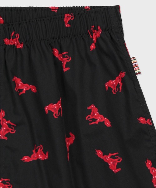 Paul Smith(ポールスミス)の「“New Year Horse” トランクス【853278 2652A】(トランクス・メンズ・ネイビー/レッド/ブラック・MEDIUM/LARGE)」の4枚目の写真