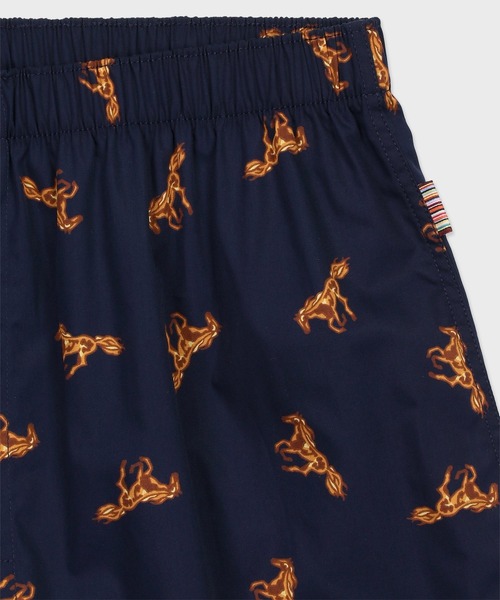 Paul Smith(ポールスミス)の「“New Year Horse” トランクス【853278 2652A】(トランクス・メンズ・ネイビー/レッド/ブラック・MEDIUM/LARGE)」の6枚目の写真
