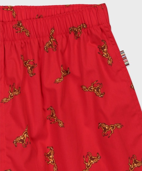 Paul Smith(ポールスミス)の「“New Year Horse” トランクス【853278 2652A】(トランクス・メンズ・ネイビー/レッド/ブラック・MEDIUM/LARGE)」の8枚目の写真