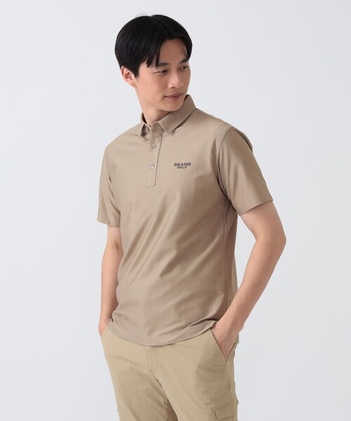 BEAMS GOLF(ビームスゴルフ)の「PURPLE LABEL / デニムライク レギュラーカラーシャツ(ポロシャツ・メンズ・ベージュ/インディゴブルー/サックスブルー・M/XL/L/S)」の10枚目の写真