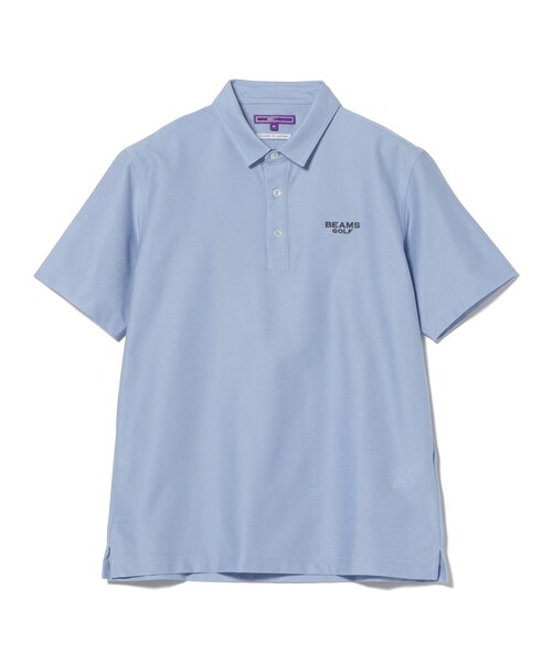 BEAMS GOLF(ビームスゴルフ)の「PURPLE LABEL / デニムライク レギュラーカラーシャツ(ポロシャツ・メンズ・ベージュ/インディゴブルー/サックスブルー・M/XL/L/S)」の22枚目の写真