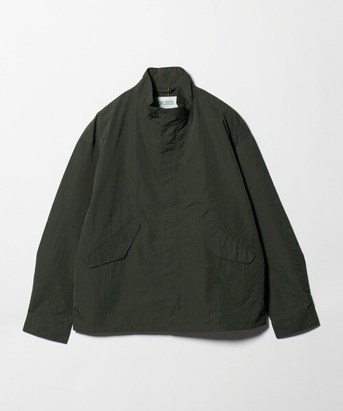 green label relaxing（グリーンレーベルリラクシング）の「DICROS ショート モッズ ブルゾン -撥水-（ブルゾン・メンズ・オリーブ/ダークグレー・XL/L/M/S）」の12枚目の写真