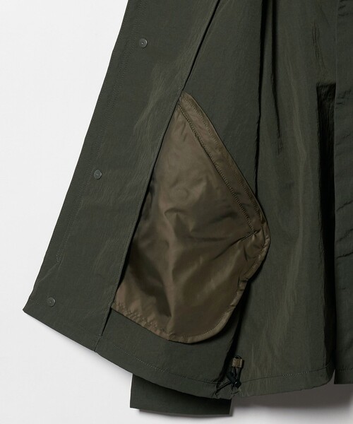 green label relaxing（グリーンレーベルリラクシング）の「DICROS ショート モッズ ブルゾン -撥水-（ブルゾン・メンズ・オリーブ/ダークグレー・XL/L/M/S）」の8枚目の写真