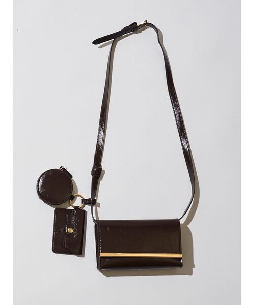 ELENDEEK（エレンディーク）の「3WAYベルトバッグ（ショルダーバッグ・レディース・オフホワイト/ブラック/ブラウン・FREE）」の14枚目の写真