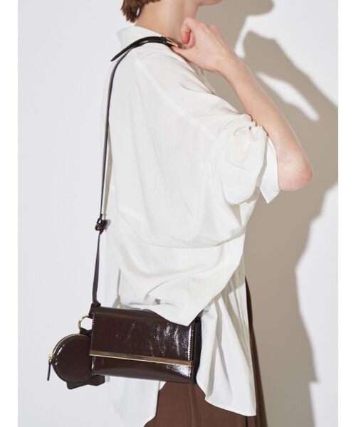 ELENDEEK（エレンディーク）の「3WAYベルトバッグ（ショルダーバッグ・レディース・オフホワイト/ブラック/ブラウン・FREE）」の15枚目の写真