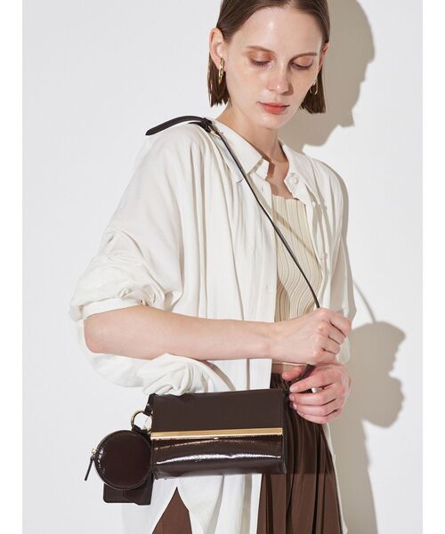 ELENDEEK（エレンディーク）の「3WAYベルトバッグ（ショルダーバッグ・レディース・オフホワイト/ブラック/ブラウン・FREE）」の16枚目の写真