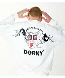 DORKY（ドルキ）の「アインシュタインヘビースウェットシャツクリームホワイト（スウェット）」