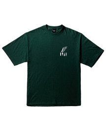 DVAN（ドゥヴァン）の「BARCODVAN HALF SLEEVE T-SHIRT (DEEP GREEN)（Tシャツ/カットソー）」