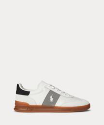 Polo Sports Heritage Aera レザースエード スニーカー（スニーカー