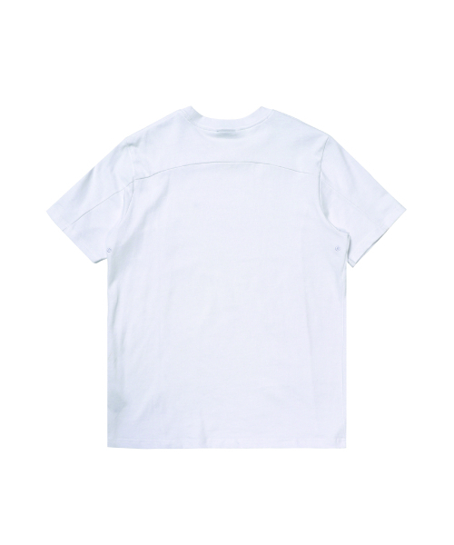 HYUNFIT（ヒョンフィット）の「BASIC T-SHIRT-[WHITE]（Tシャツ/カットソー・メンズ・その他・SMALL/MEDIUM/LARGE/X-LARGE）」の2枚目の写真