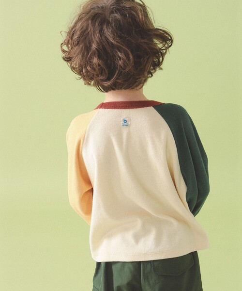こども ビームス（コドモビームス）の「パイル ロングスリーブ Tシャツ 2026SS（100～140cm）（Tシャツ/カットソー・キッズ・ホワイト系その他6/ホワイト系その他5・90/140/130/120/110/100）」の9枚目の写真