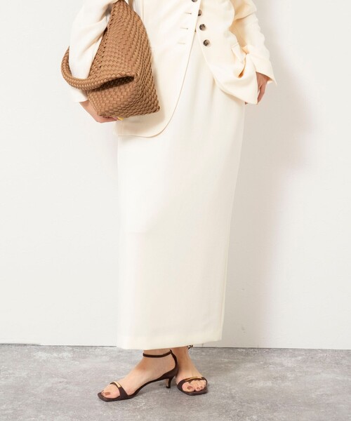 セール】《セットアップ対応》ウォッシャブルバックサテンタイト