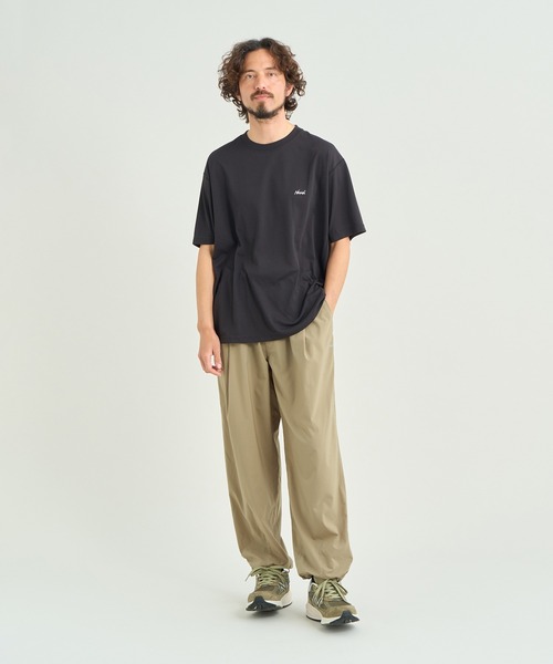 NANGA(ナンガ)の「DRY MIX PIVOT SLEEVE TEE/ドライミックス ピボットスリーブ Tシャツ(Tシャツ/カットソー・メンズ・ホワイト/ブラック/レッド・L/M/S/XL)」の6枚目の写真