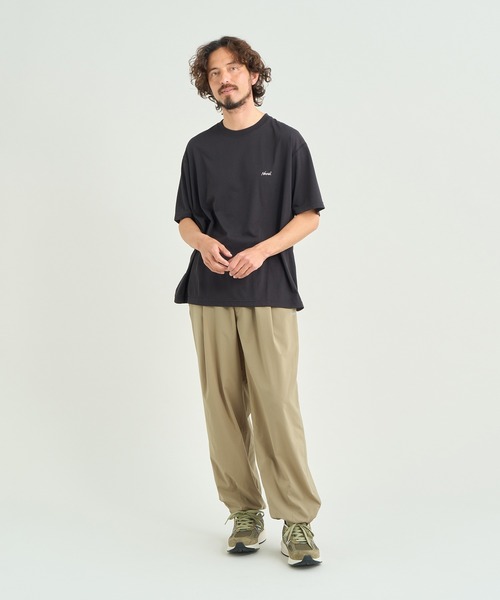 NANGA(ナンガ)の「DRY MIX PIVOT SLEEVE TEE/ドライミックス ピボットスリーブ Tシャツ(Tシャツ/カットソー・メンズ・ホワイト/ブラック/レッド・L/M/S/XL)」の7枚目の写真