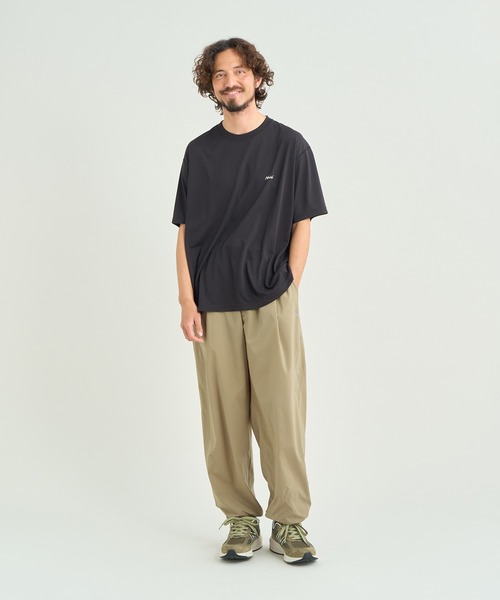NANGA(ナンガ)の「DRY MIX PIVOT SLEEVE TEE/ドライミックス ピボットスリーブ Tシャツ(Tシャツ/カットソー・メンズ・ホワイト/ブラック/レッド・L/M/S/XL)」の11枚目の写真