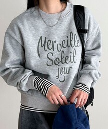 fredy emue | ハートグラフィックロゴスウェットプルオーバー(スウェット)