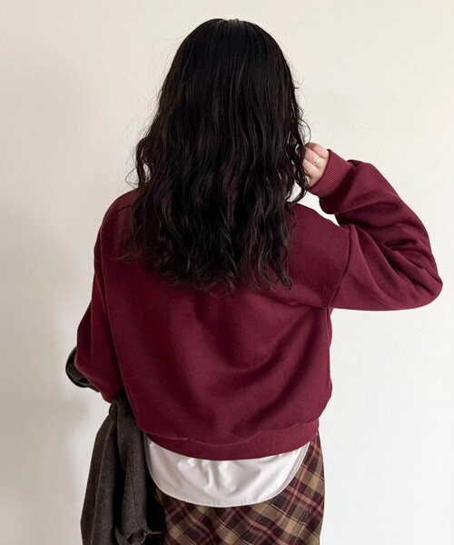 セール】ハートグラフィックロゴスウェットプルオーバー（スウェット