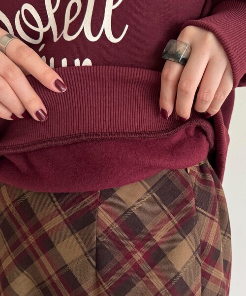 fredy emue(フレディエミュ)の「ハートグラフィックロゴスウェットプルオーバー(スウェット・レディース・ボルドー/ライトグレー/ブルー系その他・38)」の19枚目の写真