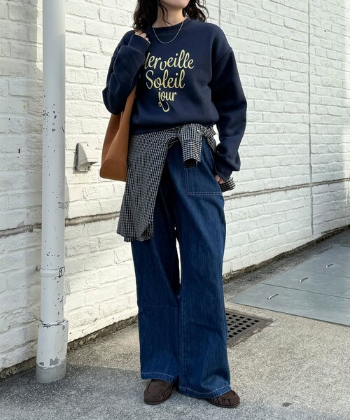 fredy emue(フレディエミュ)の「ハートグラフィックロゴスウェットプルオーバー(スウェット・レディース・ボルドー/ライトグレー/ブルー系その他・38)」の20枚目の写真