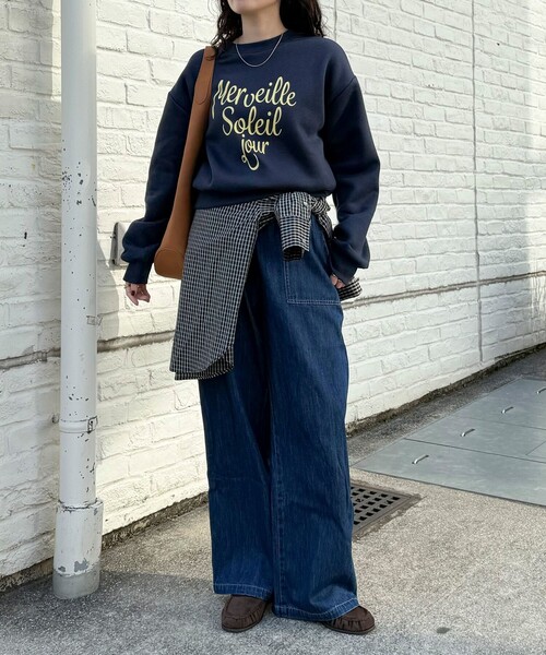 fredy emue(フレディエミュ)の「ハートグラフィックロゴスウェットプルオーバー(スウェット・レディース・ボルドー/ライトグレー/ブルー系その他・38)」の22枚目の写真