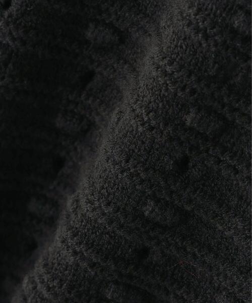 N.(N. Natural Beauty Basic)(エヌエヌナチュラルビューティーベーシック)の「アイレットニットプルオーバー(ニット/セーター・レディース・ピンク/ブラック/オフホワイト・フリ-)」の15枚目の写真