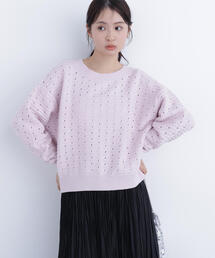 N.（N. Natural Beauty Basic） | アイレットニットプルオーバー(ニット/セーター)