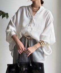 DouDou | 袖リブドルマンシャツ(シャツ/ブラウス)