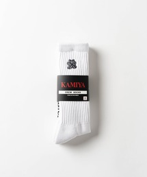 KAMIYA（カミヤ）の「"KMY" 2-Pack Cotton Crew Socks（ソックス/靴下）」