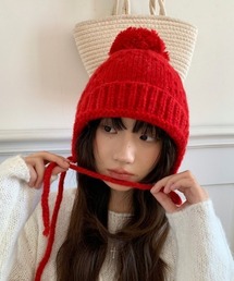 Vipoa（ヴィポア）の「ベーシックボンボンニットキャップ（ニットキャップ/ビーニー）」