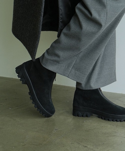 REPRODUCTION OF FOUND × CLANE ZIP BOOTS（スニーカー）｜CLANE