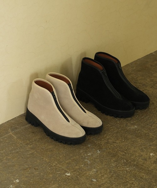 REPRODUCTION OF FOUND × CLANE ZIP BOOTS（スニーカー）｜CLANE