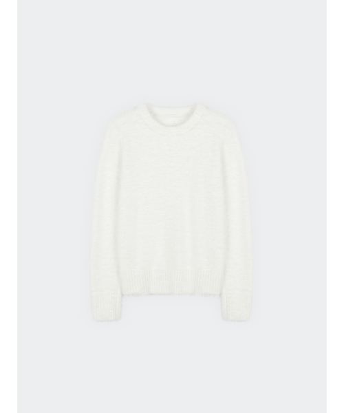 HAVELESS(ハブレス)の「FLUFFY PULL OVER ROUND KNIT WHITE(ニット/セーター・レディース・その他・FREE)」の1枚目の写真