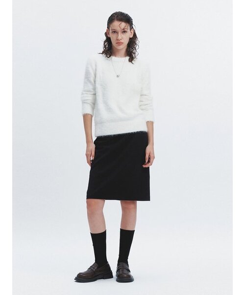 HAVELESS(ハブレス)の「FLUFFY PULL OVER ROUND KNIT WHITE(ニット/セーター・レディース・その他・FREE)」の3枚目の写真