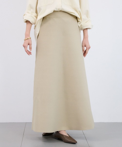 BARNYARDSTORM(バンヤードストーム)の「BARNYARDSTORM / ニットフレアスカート <セットアップ対応>【WEB限定】(スカート・レディース・ネイビー/ベージュ/ブラック・FREE)」の8枚目の写真