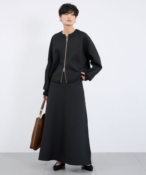 BARNYARDSTORM(バンヤードストーム)の「BARNYARDSTORM / ニットフレアスカート <セットアップ対応>【WEB限定】(スカート・レディース・ネイビー/ベージュ/ブラック・FREE)」の5枚目の写真