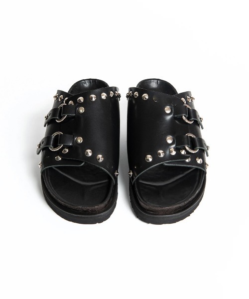 KIDS LOVE GAITE(キッズラブゲイト)の「KIDS LOVE GAITE Leather sandal (KLG-SD)(サンダル・メンズ・ブラック・26.5/28.5/27.5)」の3枚目の写真