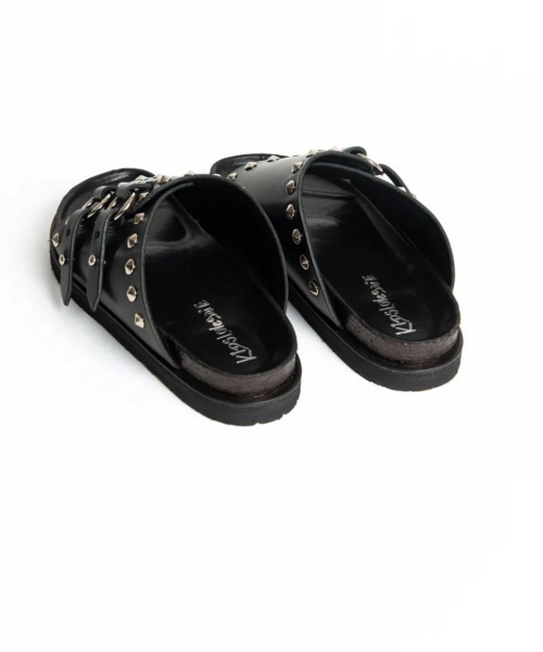 KIDS LOVE GAITE(キッズラブゲイト)の「KIDS LOVE GAITE Leather sandal (KLG-SD)(サンダル・メンズ・ブラック・26.5/28.5/27.5)」の4枚目の写真