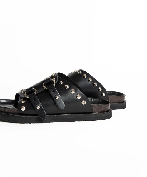 KIDS LOVE GAITE(キッズラブゲイト)の「KIDS LOVE GAITE Leather sandal (KLG-SD)(サンダル・メンズ・ブラック・26.5/28.5/27.5)」の5枚目の写真