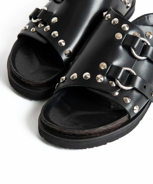 KIDS LOVE GAITE(キッズラブゲイト)の「KIDS LOVE GAITE Leather sandal (KLG-SD)(サンダル・メンズ・ブラック・26.5/28.5/27.5)」の6枚目の写真